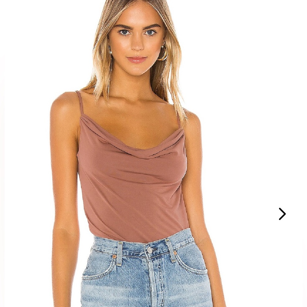 Lovers & Friends Bree Top in Mink Pink Sz XS
